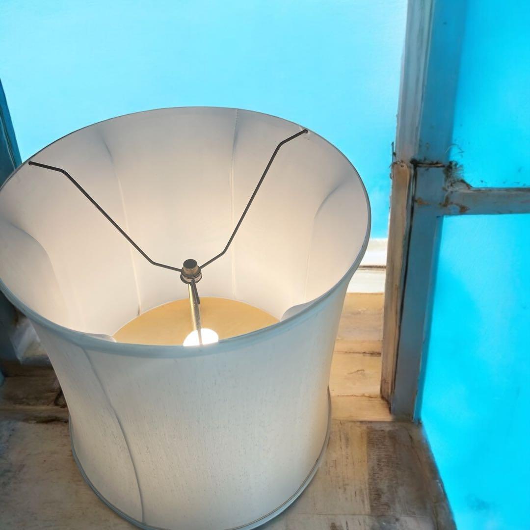 ちゃむ❣️ヴィンテージ ランプ ライト アンティーク ガラス 真鍮 レトロ