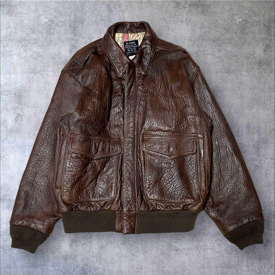 ジャケット・アウター A-2 learher bomber jacket Air Force