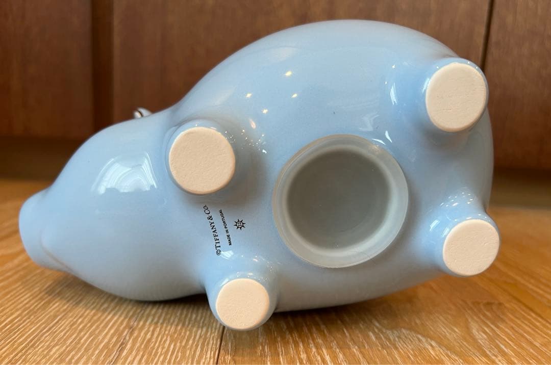 【新品】TIFFANY&Co. 「ティファニー」 ピギーバンク 貯金箱
