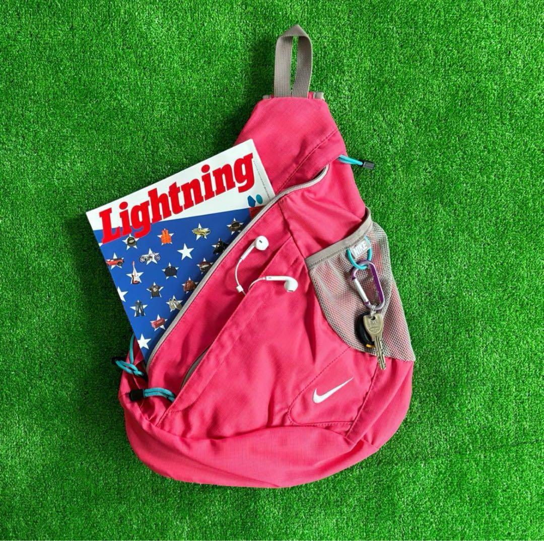 バッグ 00s NIKE one shoulder bag y2k