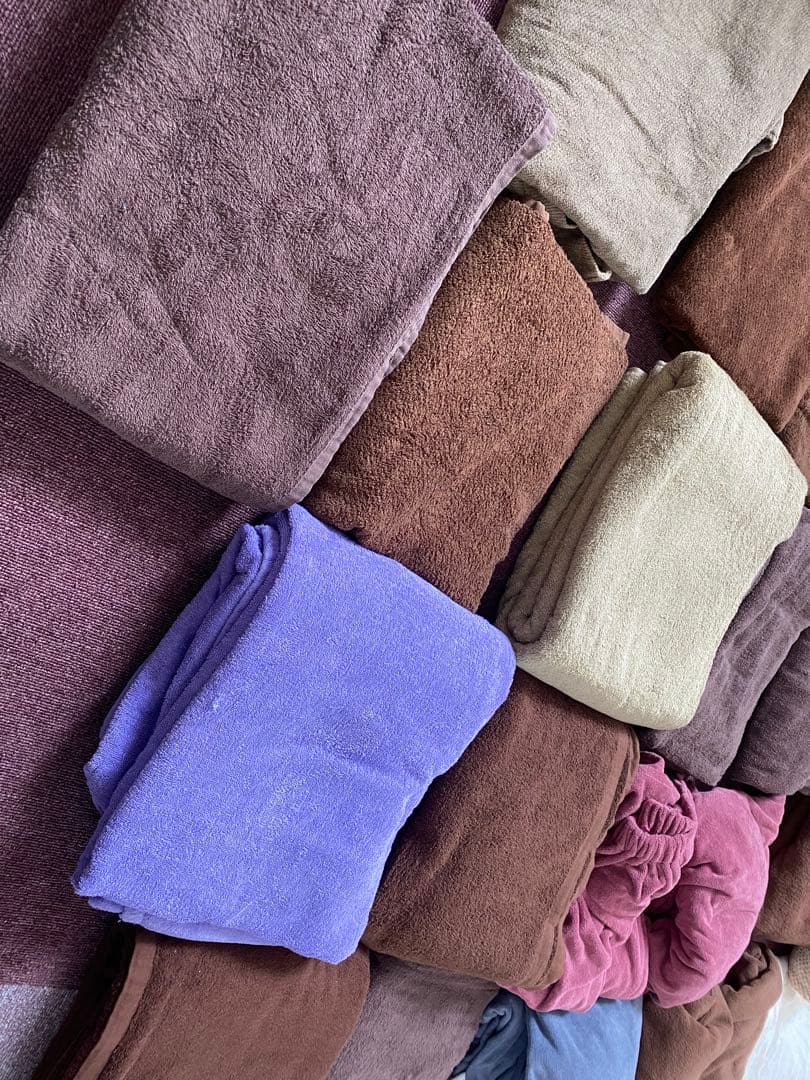 サロン　大判ベットシーツタオル　ガウンバスタオル他まとめて