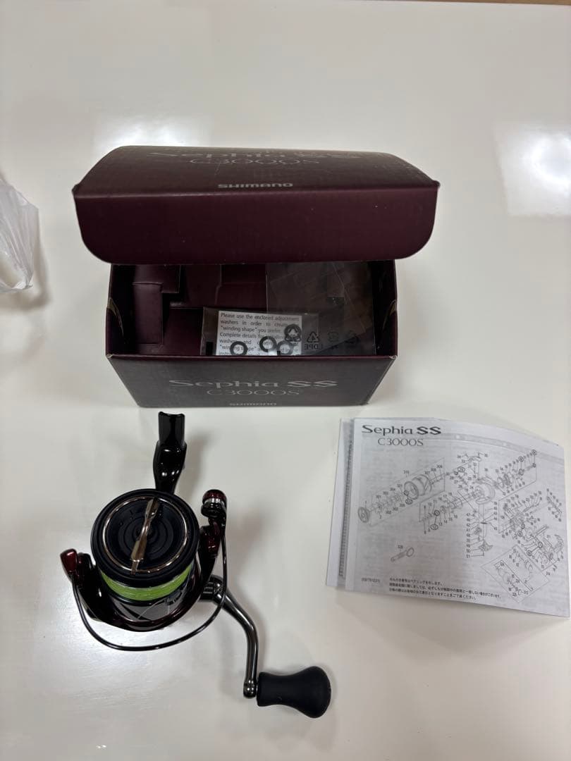 23 Sephia SS C3000S スピニングリール