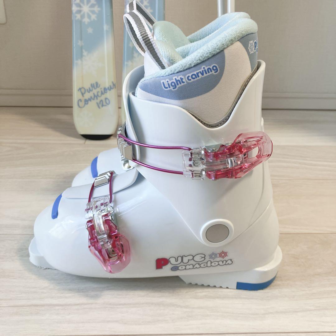 Pure Conscious ジュニアスキー5点セット　女の子　120cm