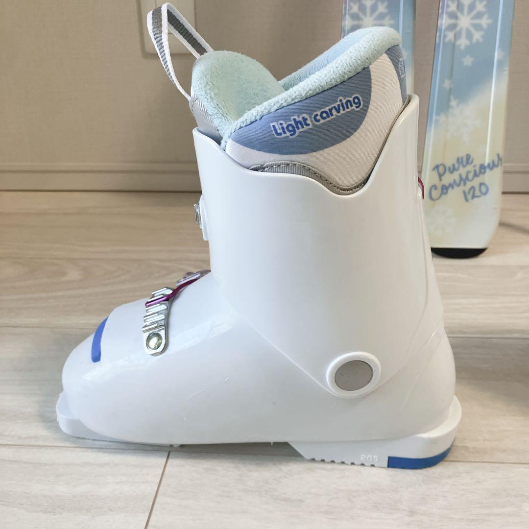 Pure Conscious ジュニアスキー5点セット　女の子　120cm