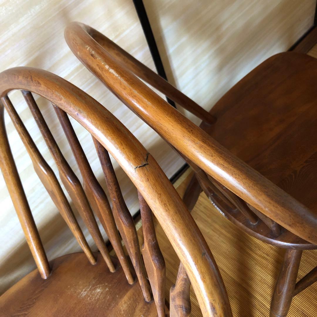 柏木工 無垢材 ウィンザー チェア　ダイニング チェア　1脚　セット販売前提