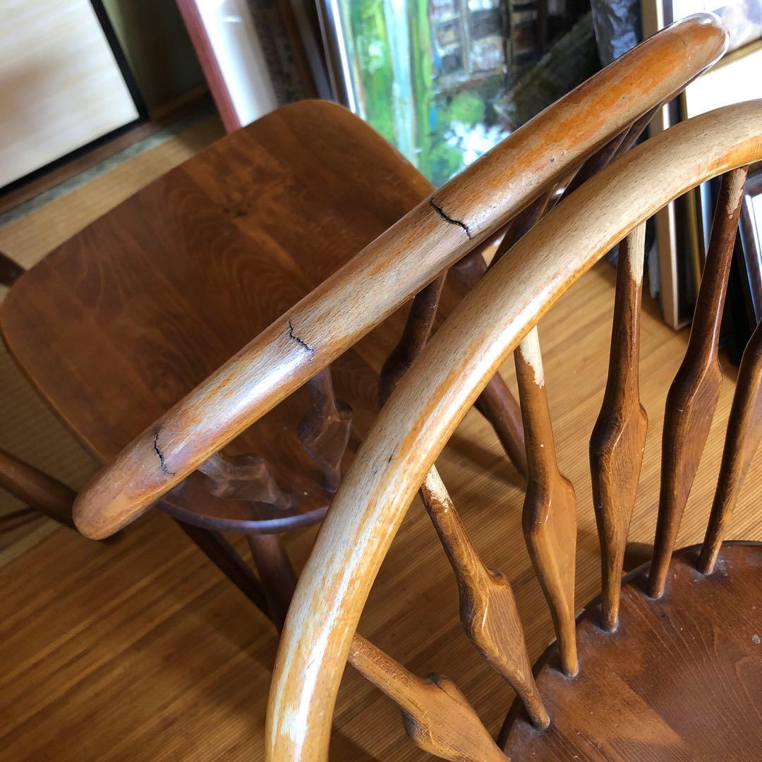 柏木工 無垢材 ウィンザー チェア　ダイニング チェア　1脚　セット販売前提