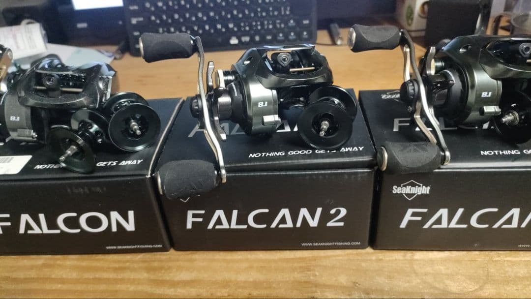 SeaKnight FALCAN ベイトリール 超軽量　高ギア比8.1