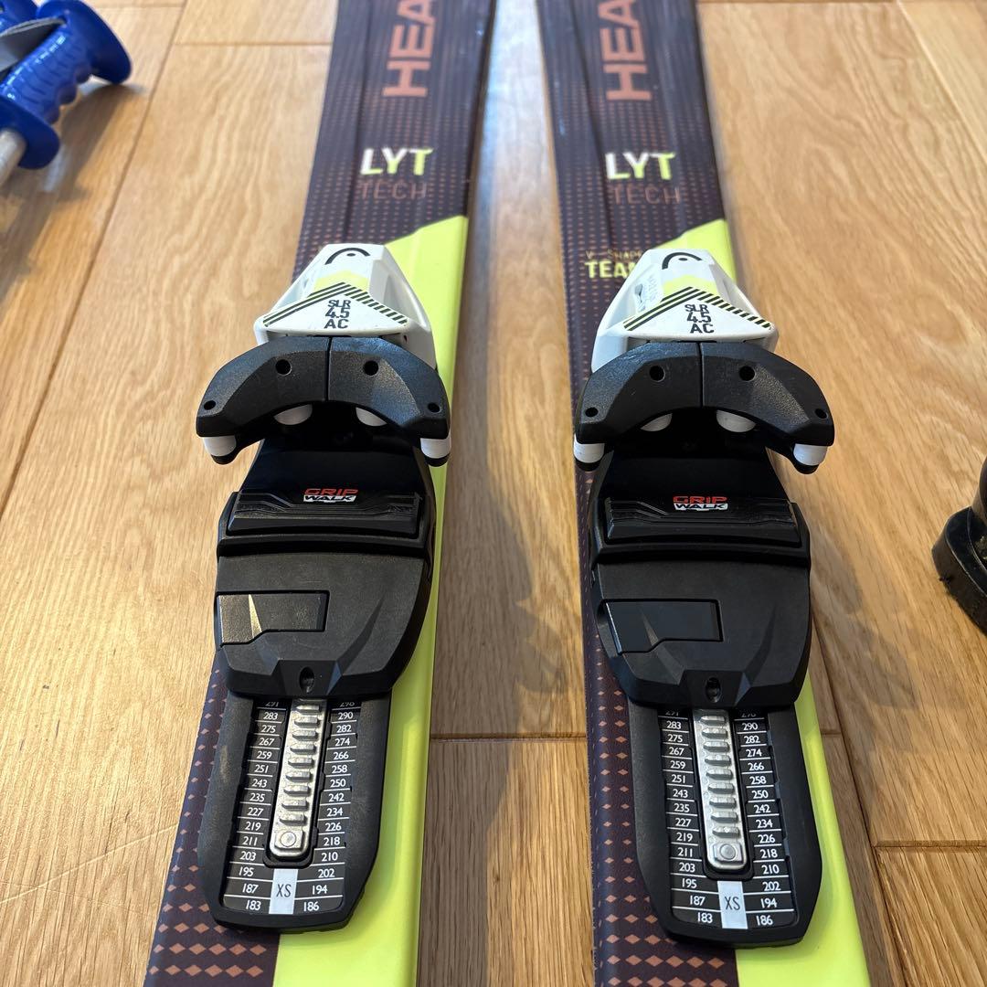 HEAD（ヘッド） ジュニア用スキー 4点セット！美品