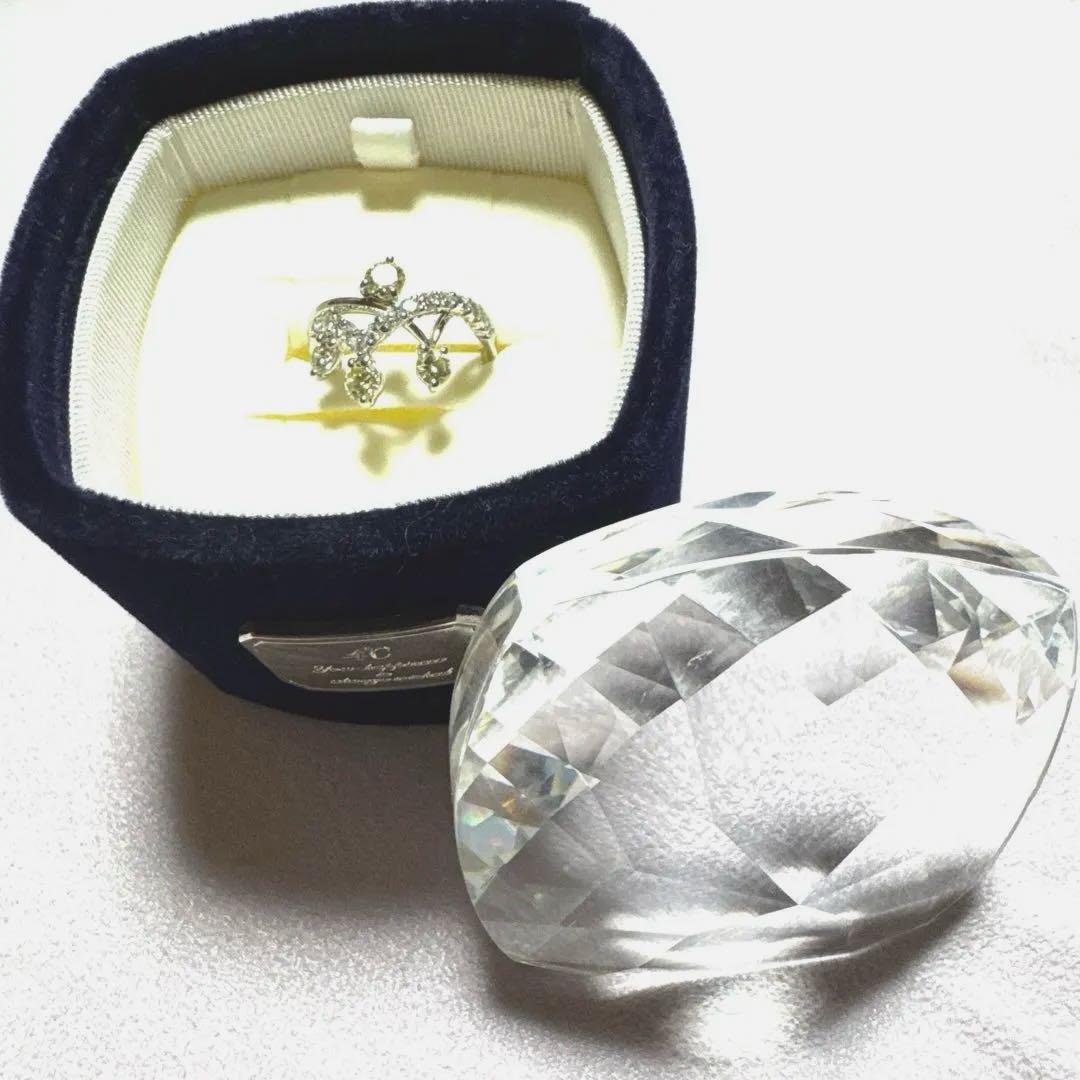 k*a様 プラチナダイヤリング　 百貨店展示会商品　豪華オパールネックレス付き