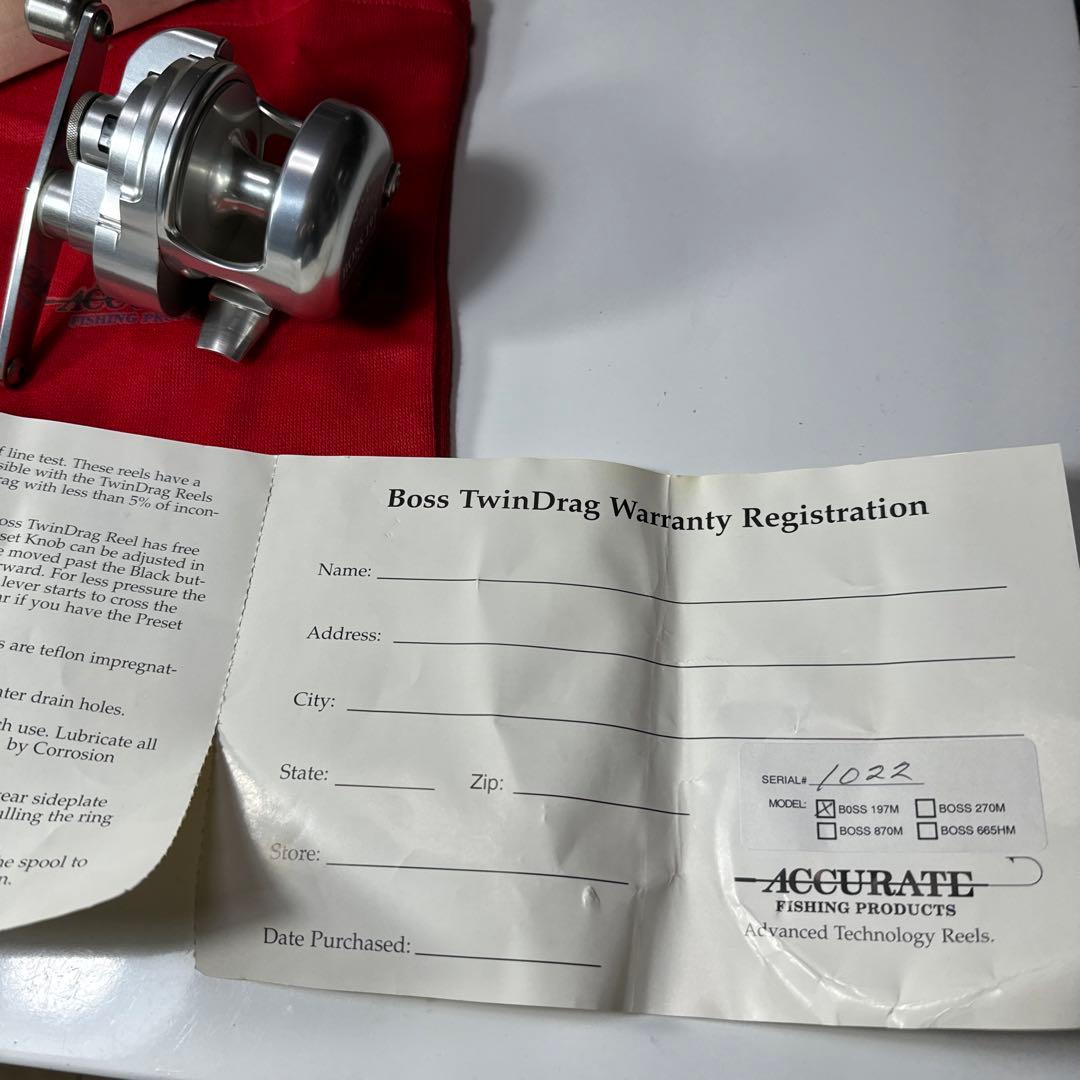 アキュレート ACCURATE BOSS 197MAGNUM