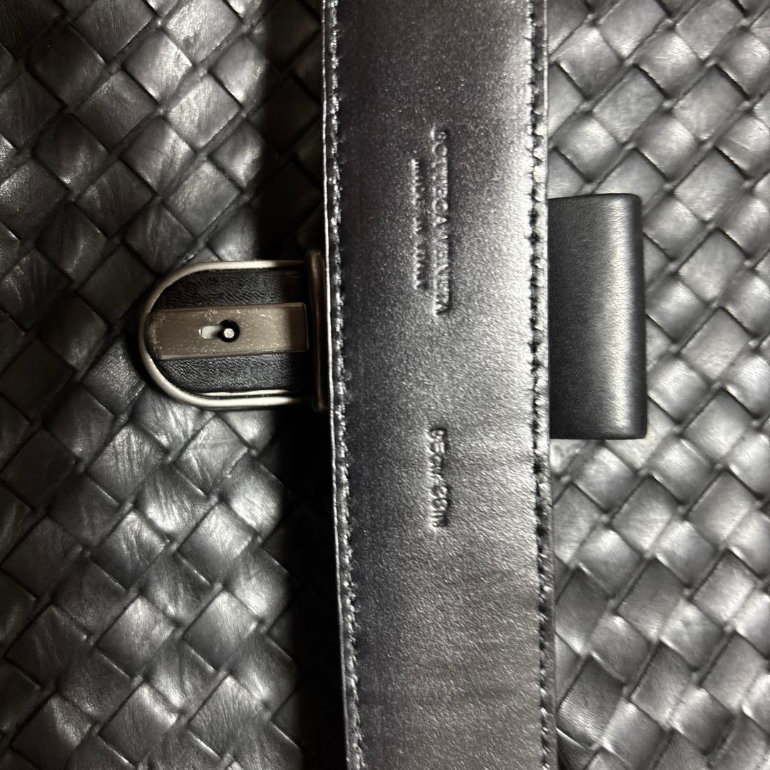 BOTTEGAVENETA 新品未使用メンズベルト　初期型良品バック２点セット
