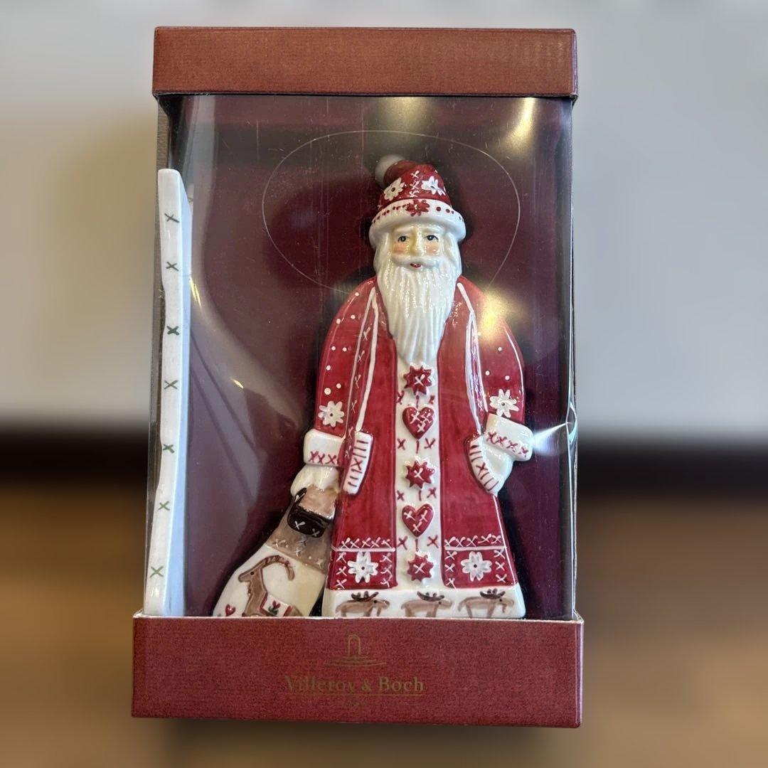 ビレロイ&ボッホ　クリスマス　サンタクロース　オーナメント　置物