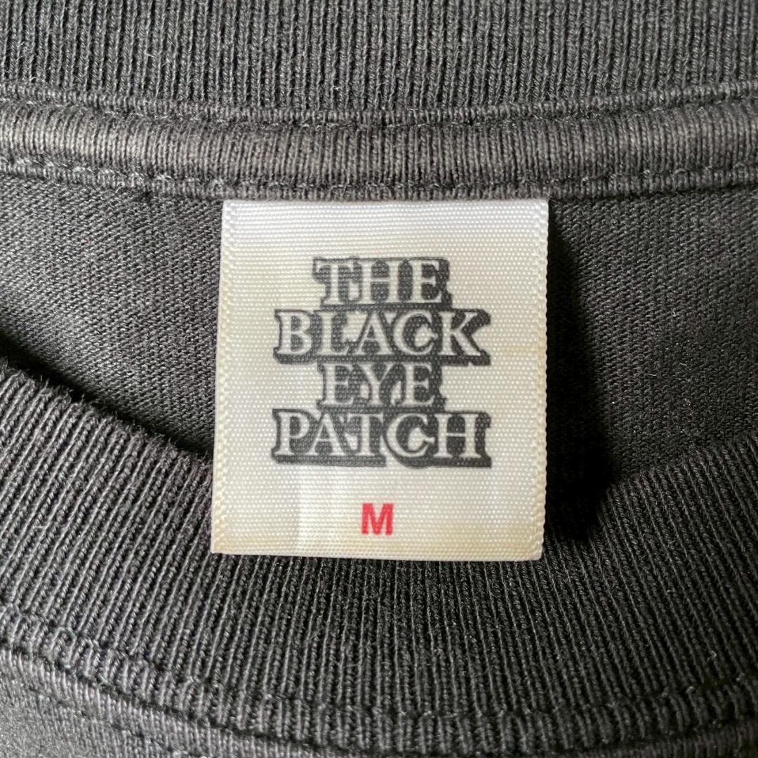 専用ブラックアイパッチ KANJI L/S TEE ブラック ロゴ ストリート