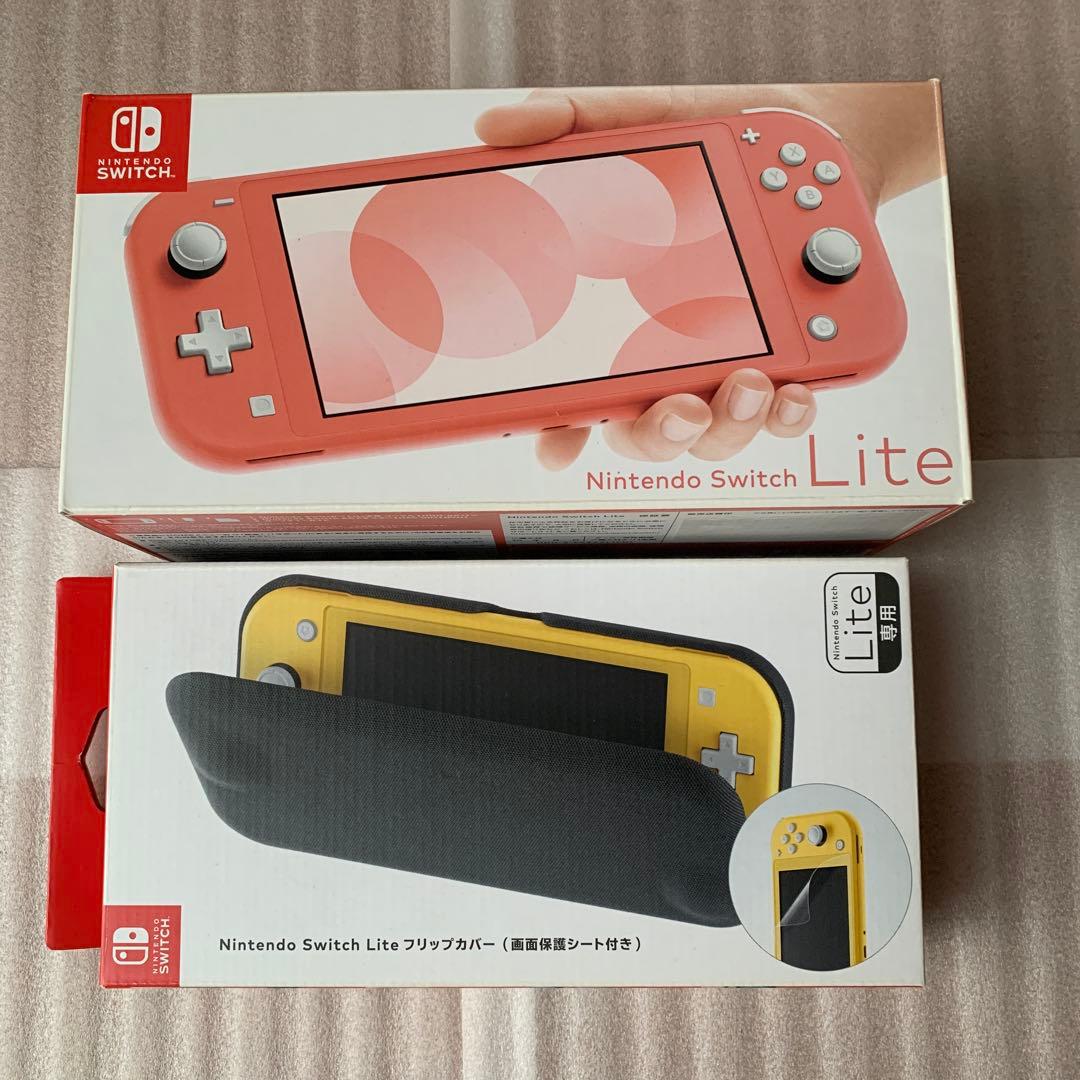 t*k様 Nintendo Switch Lite ピンク(コーラル) 本体 カ