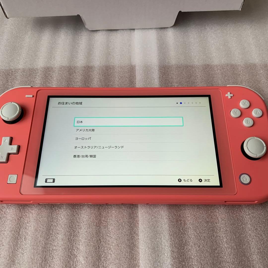 t*k様 Nintendo Switch Lite ピンク(コーラル) 本体 カ