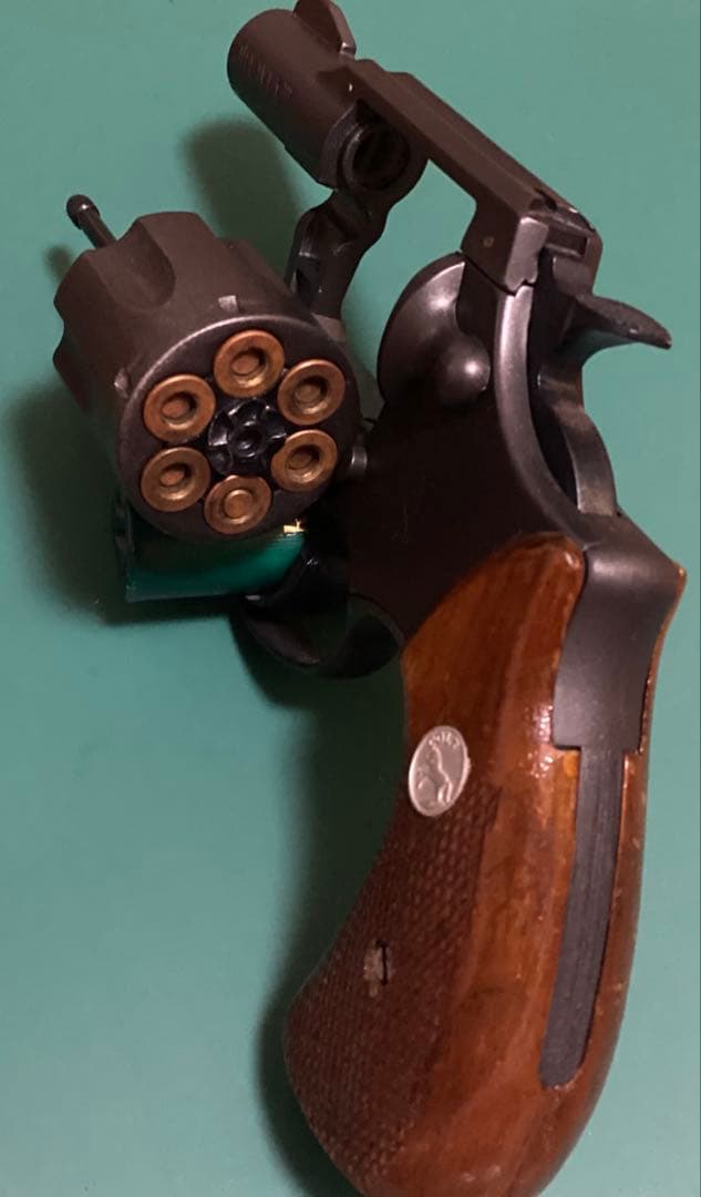 mgcコルトローマンmkⅢクラシック　モデルガン木製グリップcoltlawman