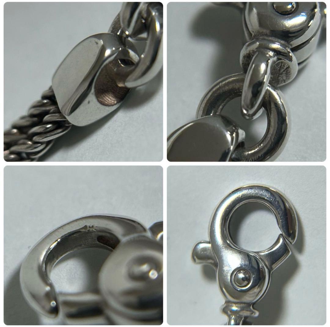 TIFFANY ティファニー ダブルロープセンターノットブレスレット 極美品