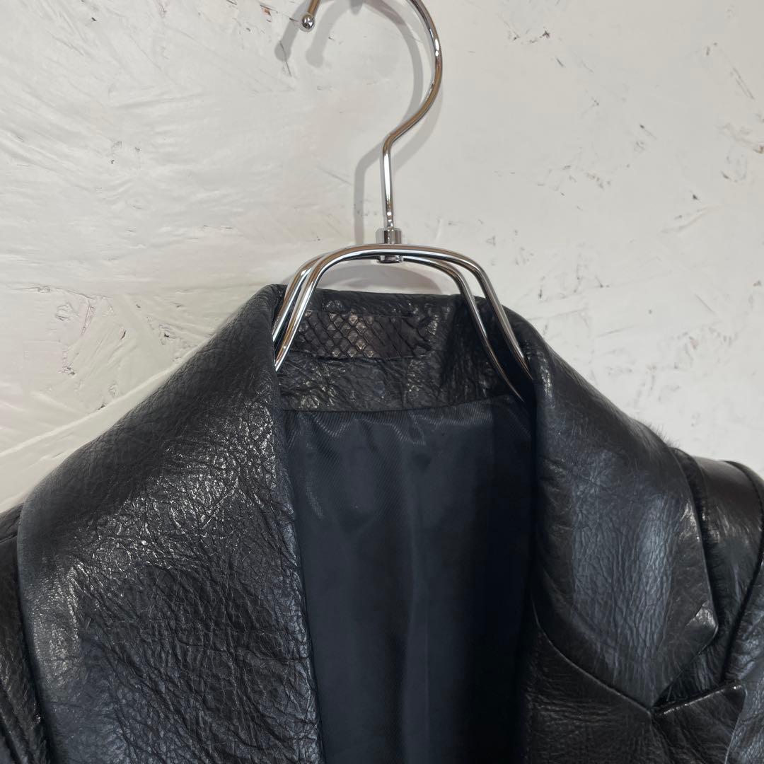 【IF SIX WAS NINE】JK-W PEAK レザーテーラードジャケット