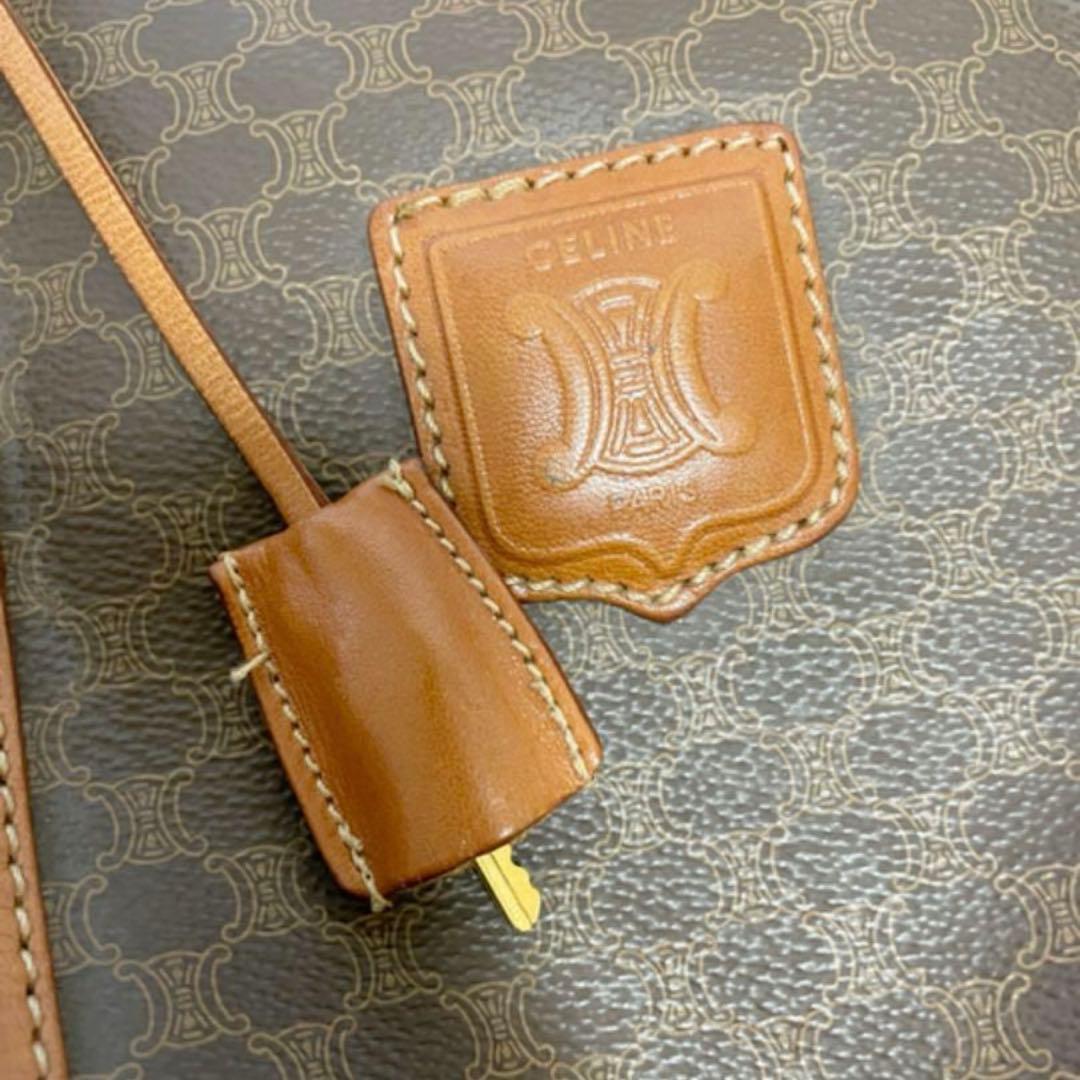 【美品】CELINE セリーヌ ボストンバッグ　マカダム