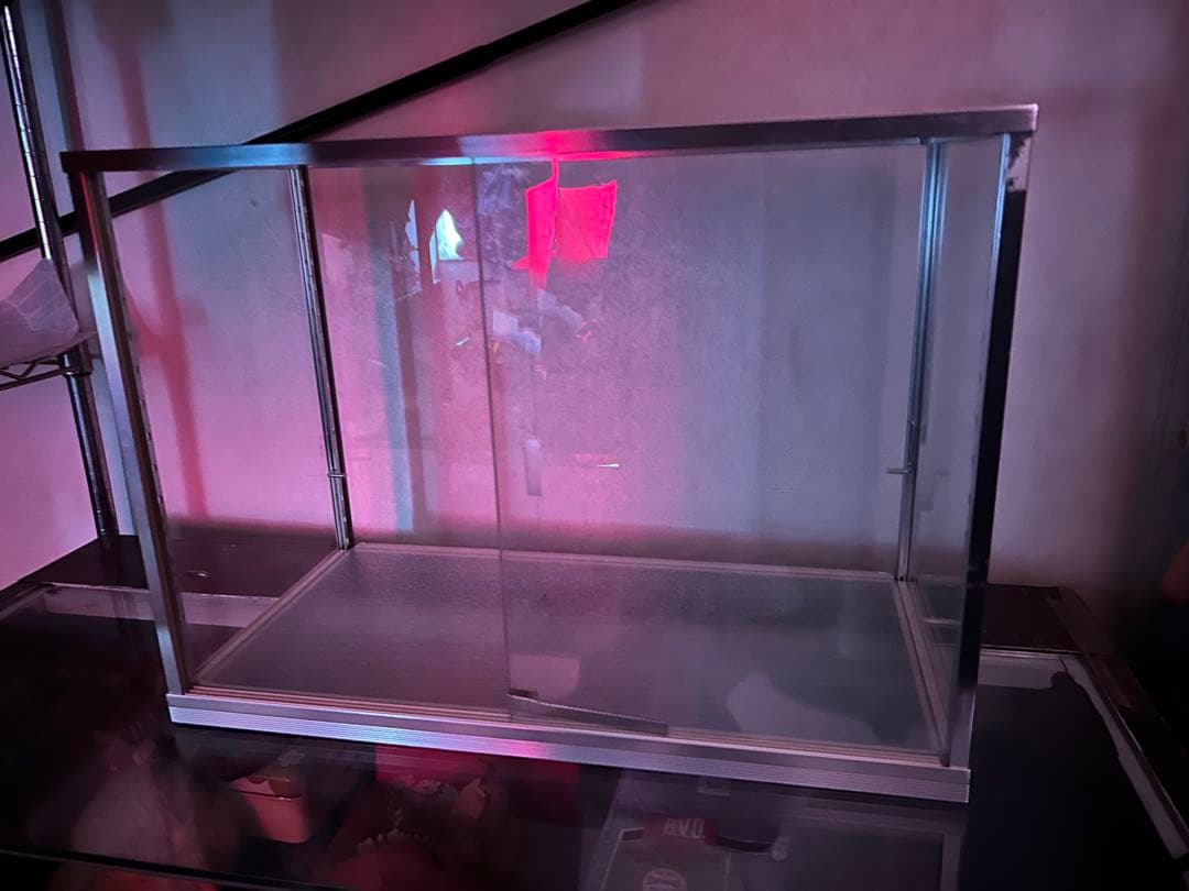 その他 Antique glass case