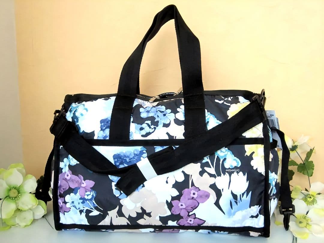 【未開封】元値29000円 花柄ボストン マザーズバッグ レスポートサック B