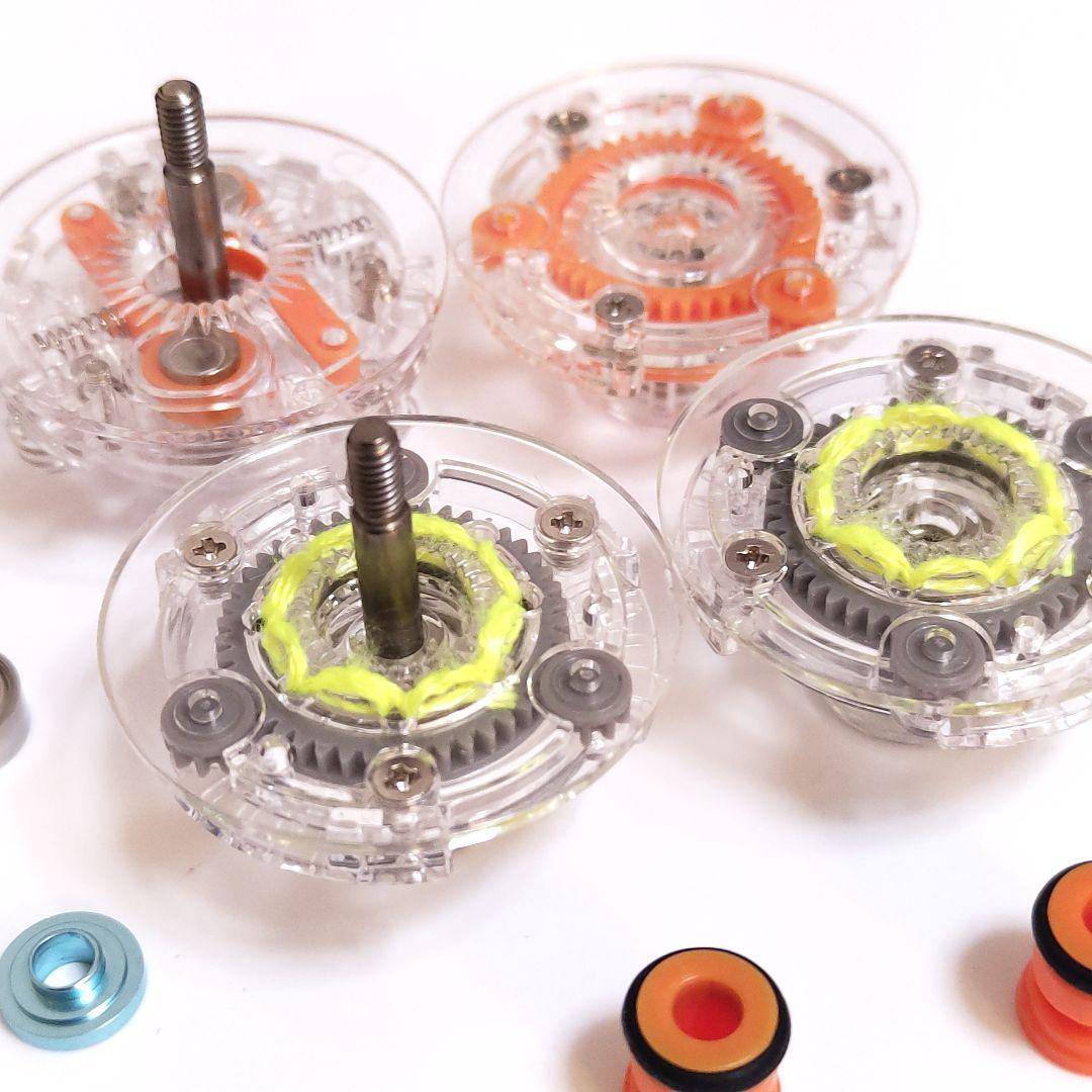 【開封品・美品/一部難あり】ハイパークラスター6個 ヨーヨーセット ケース付