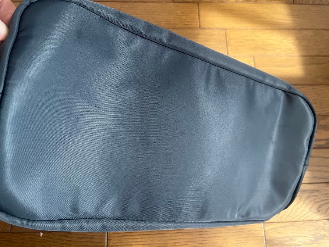 null.ヌル♡ボートシェイプナイロンバッグ♡グレー♡中川珠里さんコラボ