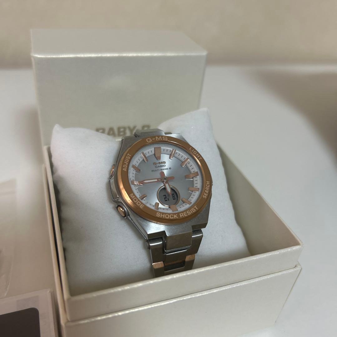 Casio BABY-G G-MS シルバー/ゴールド