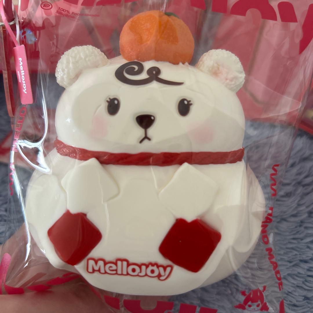 melljoy 新年チーム　鏡餅熊　ハッピー馬年　未使用　メロジョイ　スクイーズ