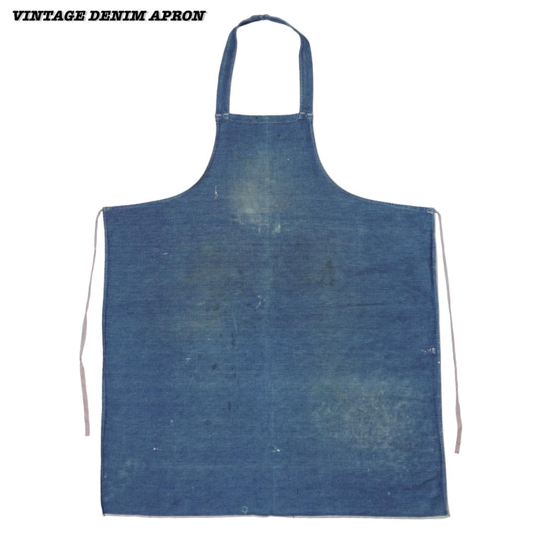 VINTAGE DENIM APRON ②