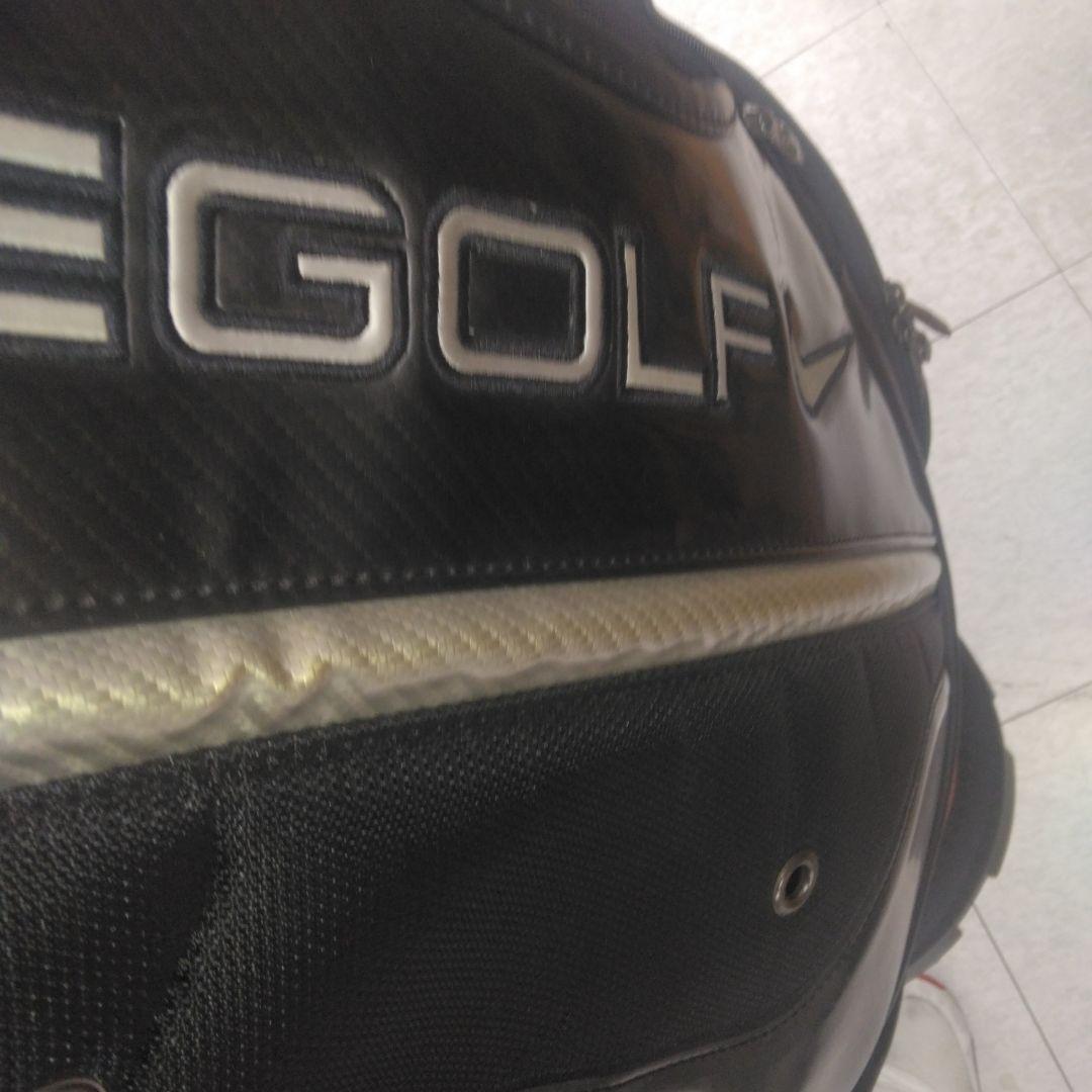 NIKE ナイキゴルフ　9型　キャディバッグ　ブラック　フード付き