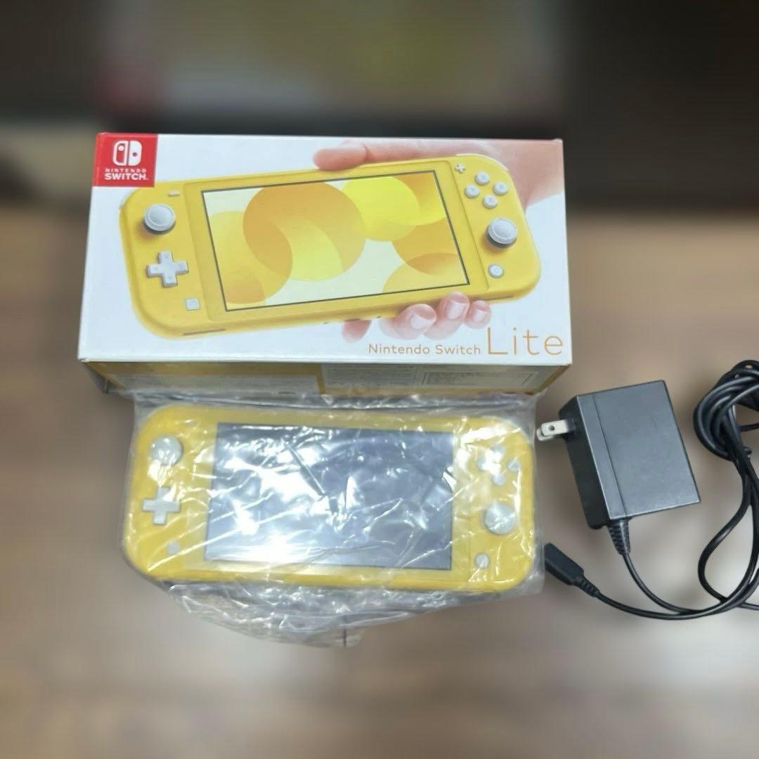 Switch Lite 本体(箱付き.充電器付き)