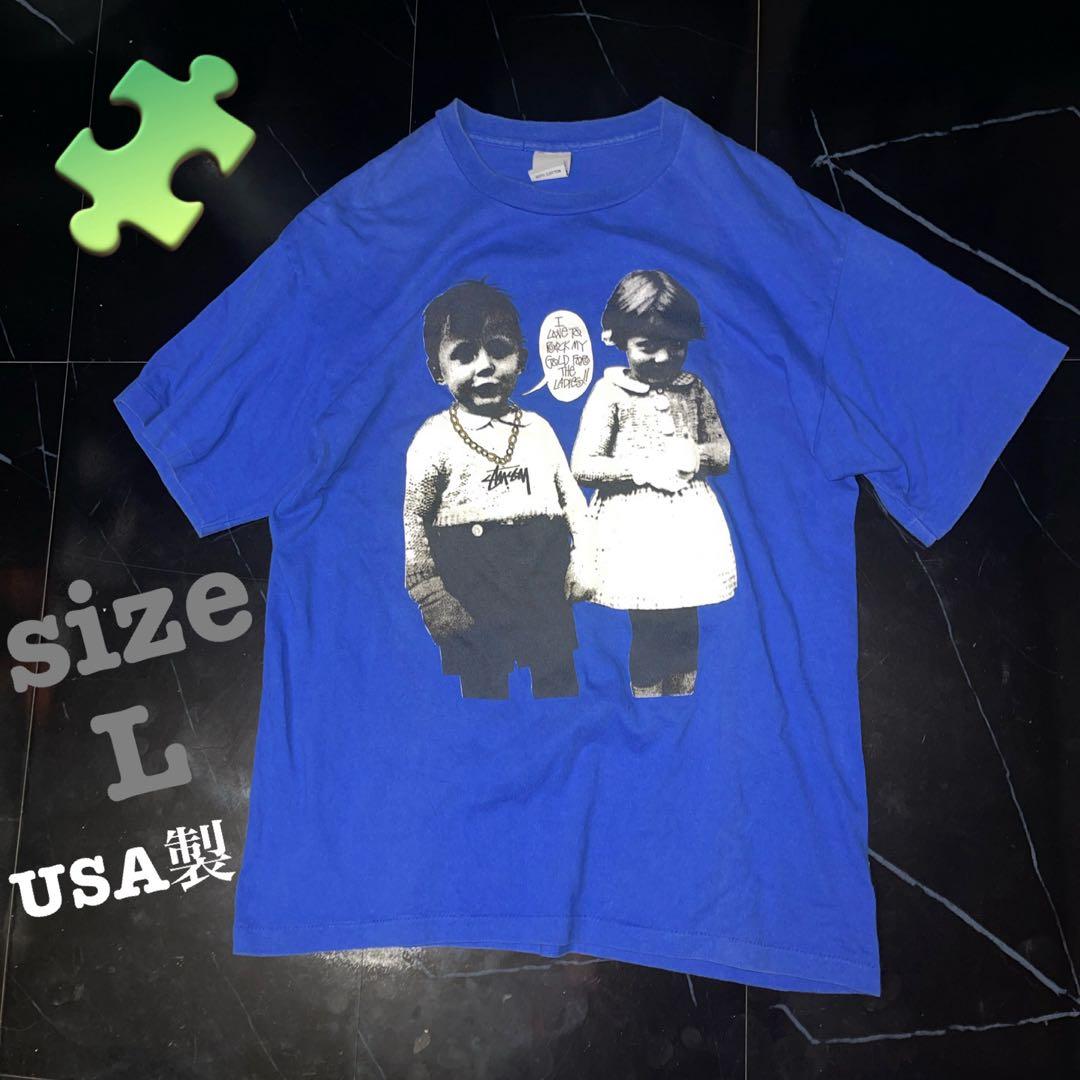 オールド　ステューシー　OLD stussy USA製　希少　キッズ　フォト