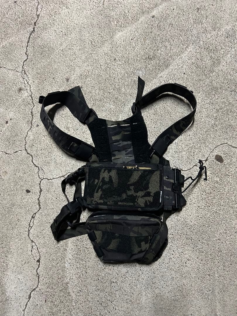 スピラタスシステムズ Micro Fight Mk4 chestMC black