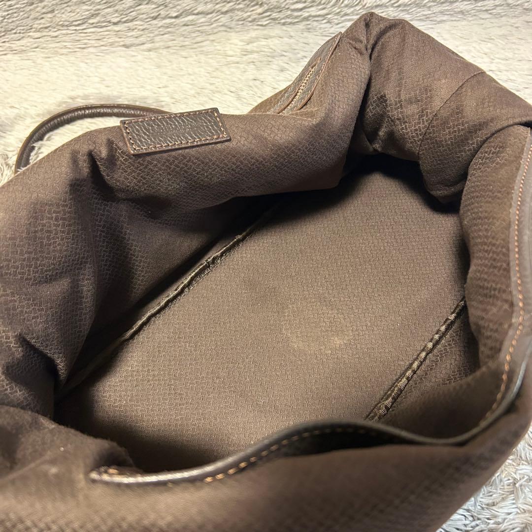 UNITED ARROWS ユナイテッドアローズ　ビジネスレザートートバッグ　茶