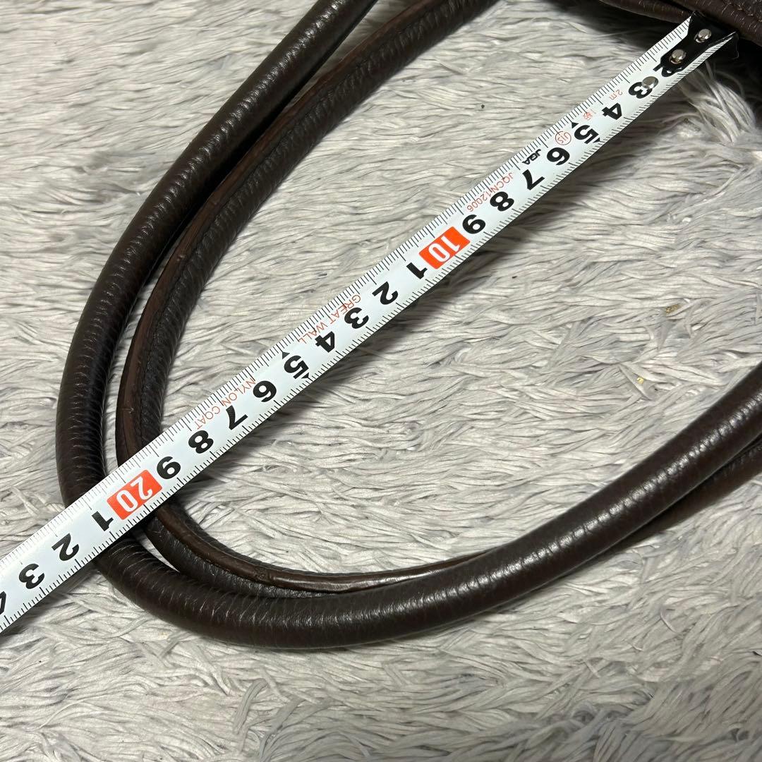 UNITED ARROWS ユナイテッドアローズ　ビジネスレザートートバッグ　茶