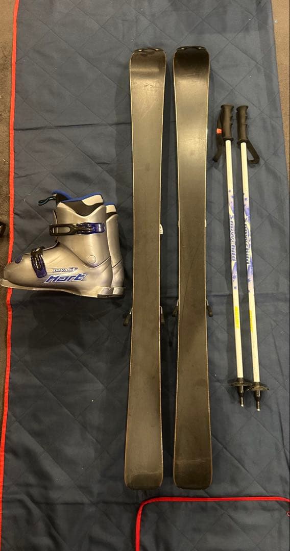 120 130 子供 スキーセット ジュニアスキー carving