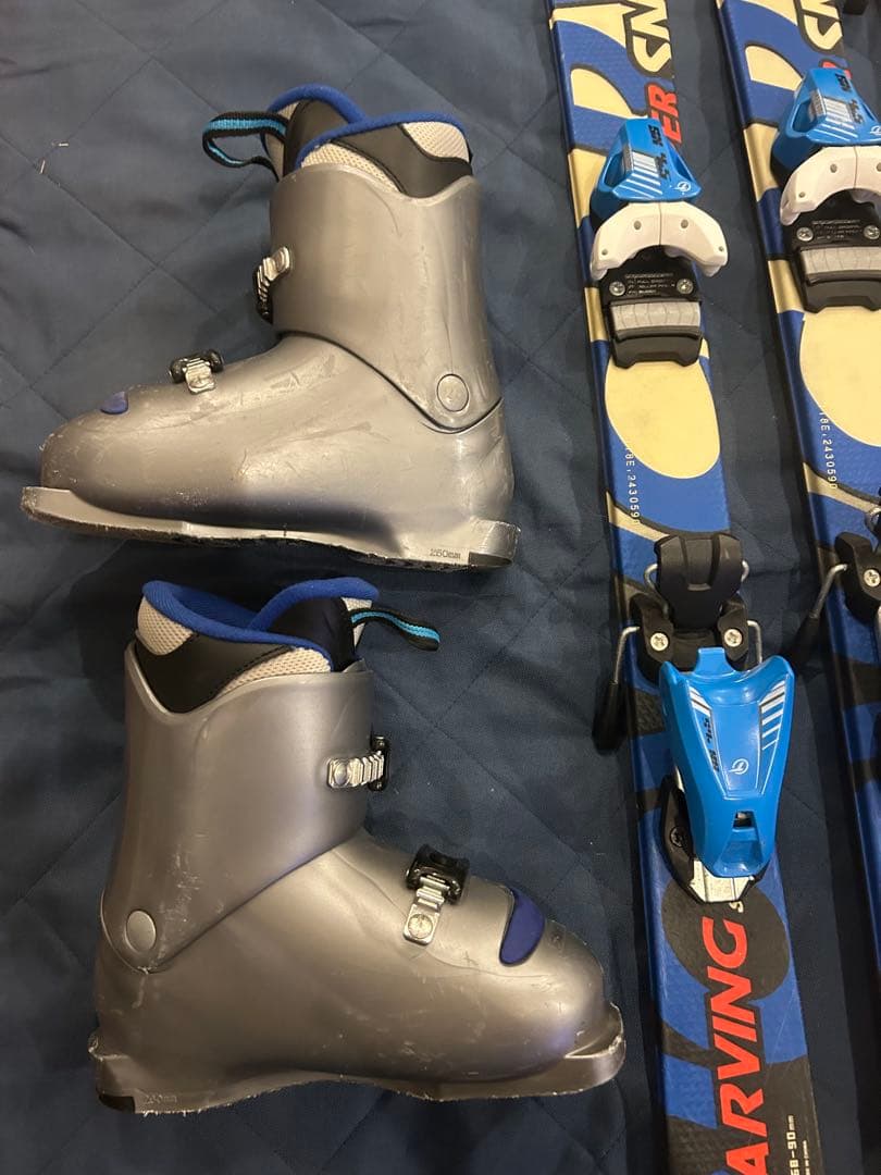 120 130 子供 スキーセット ジュニアスキー carving