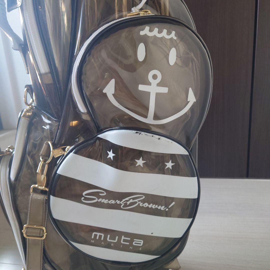 muta ゴルフバッグ・キャディバッグ ブラウン