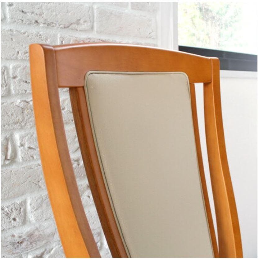 CRS　回転式ダイニングチェア　6脚　ナチュラル　アームチェア　肘付