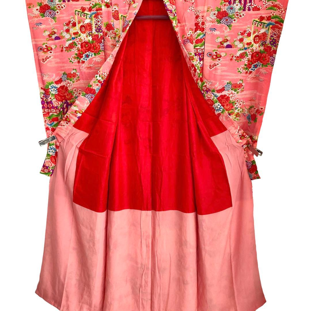 アンティーク 女の子 子供着物 七五三 アンティーク着物 NO4