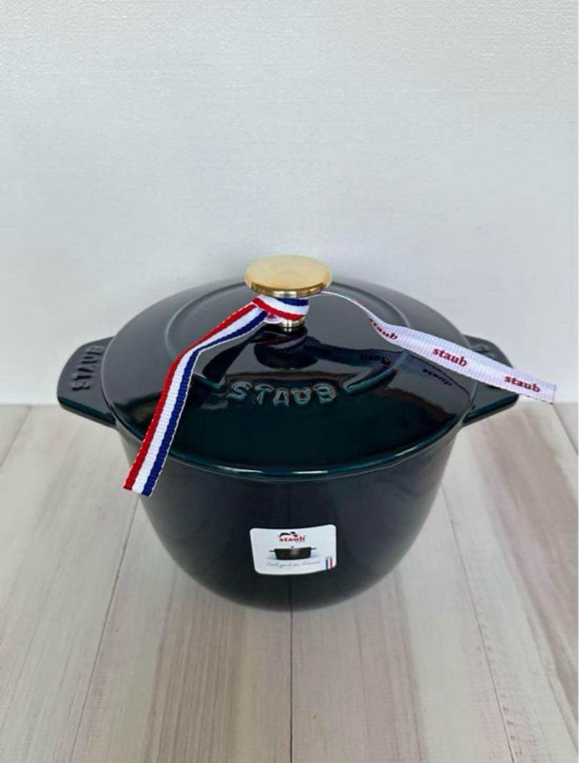 【新品未使用】 ストウブ ココット de GOHAN ラメール M ゴハン