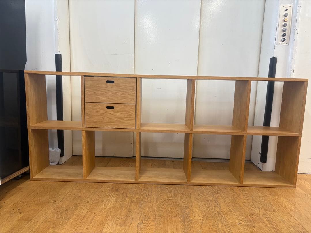 M067 無印良品 スタッキングシェルフ シェルフ 幅1995ｍｍ