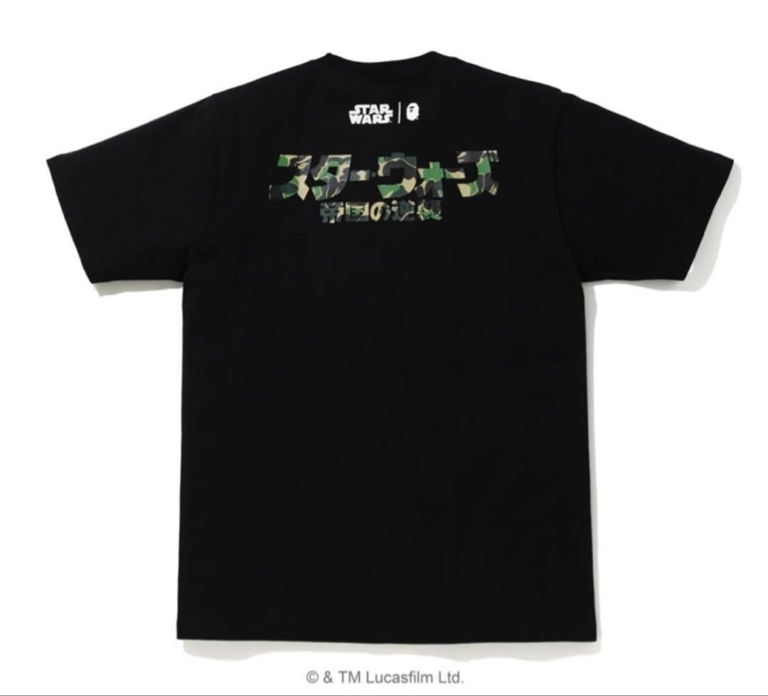 【新品】A BATHING APE スターウォーズ　コラボ　APE　Tシャツ　L
