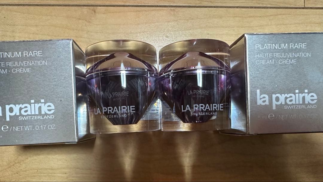 ラ・プレリー　PTレア　HR クリーム　5ml【新品、未使用】