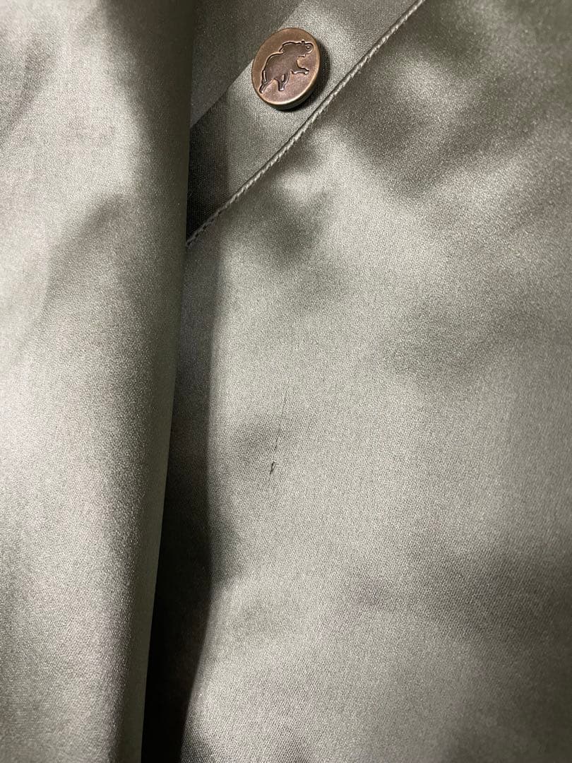 【オーダー限定XLシルク混】ハンティングワールド MA-1 ダブルジップ カーキ