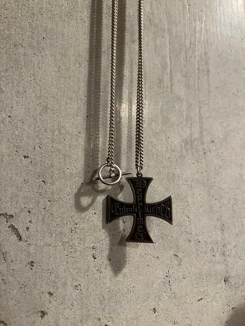 ENFANTS RICHES DEPRIMES クロス ネックレス ERD