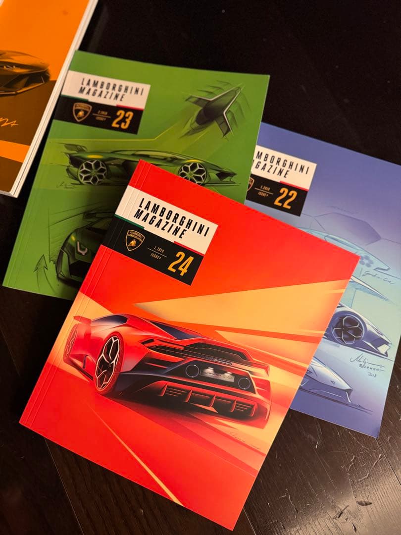 Lamborghini Magazine セット (20-24,30号)