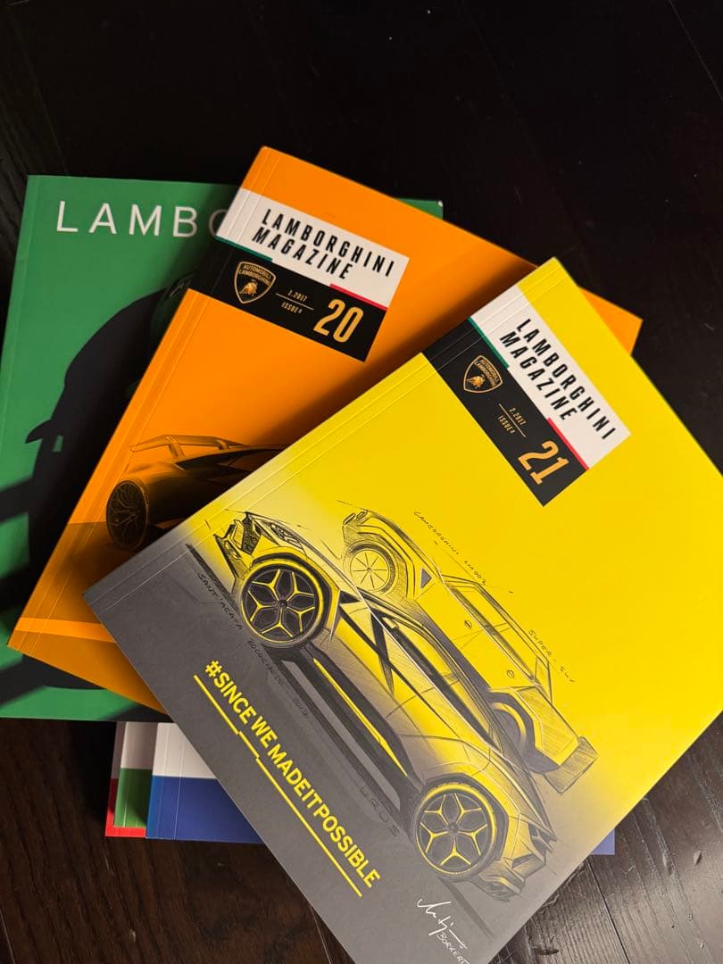 Lamborghini Magazine セット (20-24,30号)