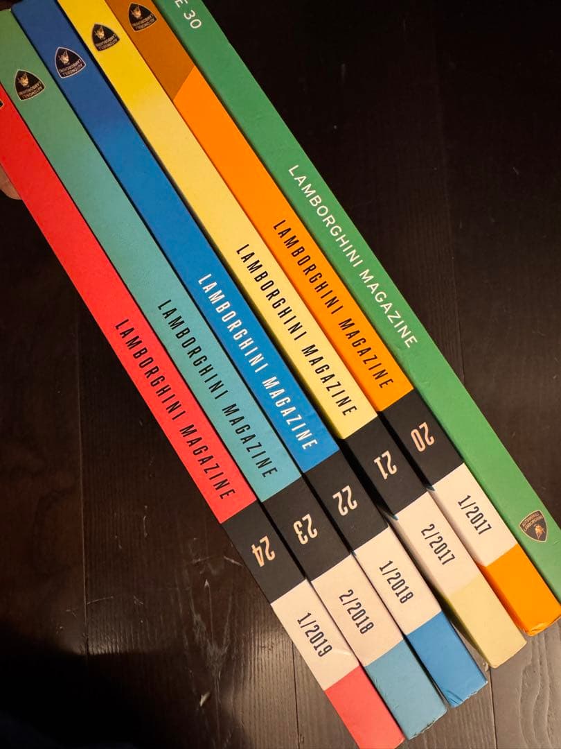 Lamborghini Magazine セット (20-24,30号)